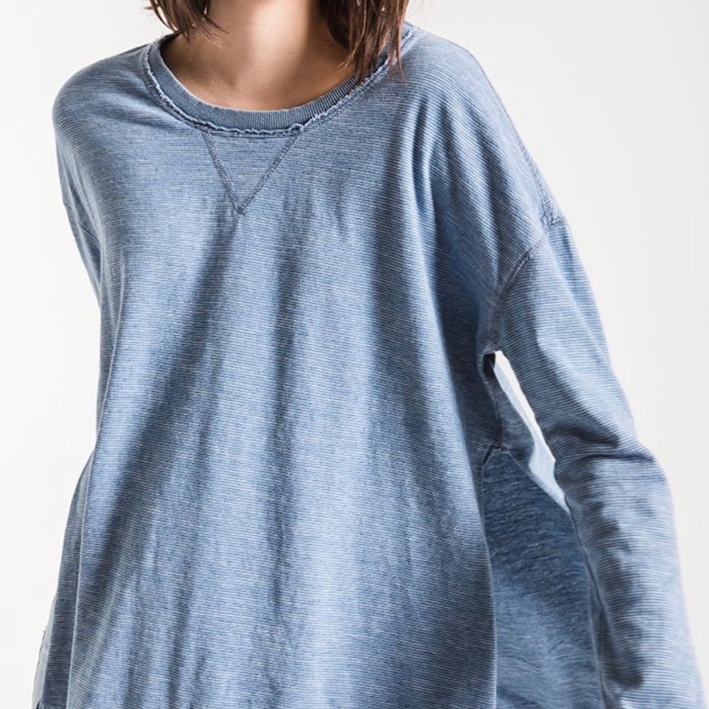 Indigo Space dye Weekender by Z Supply